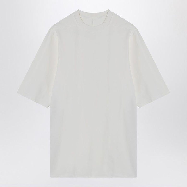 oversized white t-shirt in cotton by Selfnex