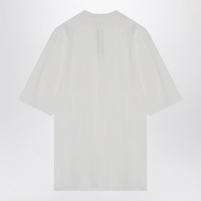 oversized white t-shirt in cotton by Selfnex