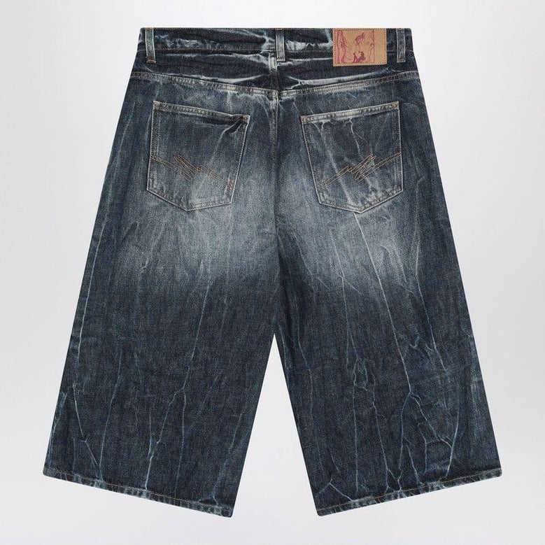 bermuda in denim blu acid by Selfnex