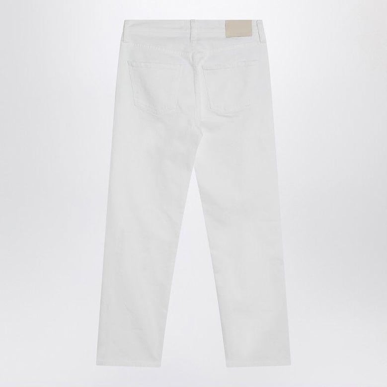 white denim zurie jeans by Selfnex
