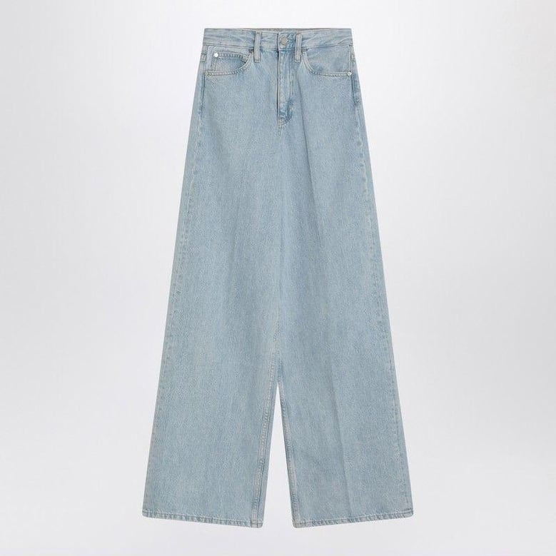 wide blue jeans by Selfnex