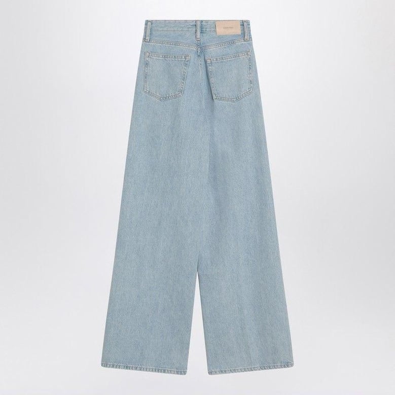wide blue jeans by Selfnex
