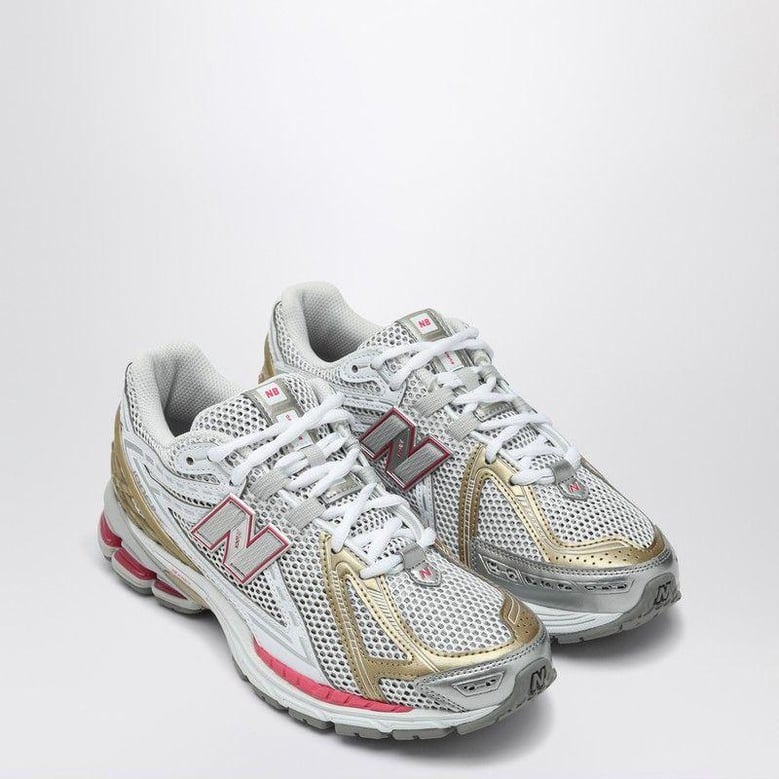 sneaker 1906r silver metallic/dragon berry/white by Selfnex
