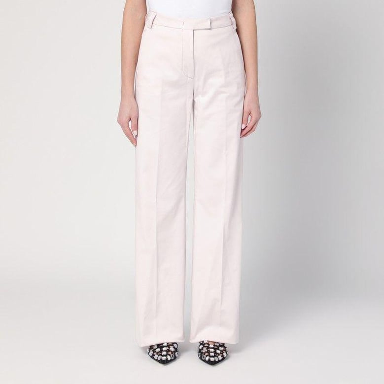 light pink alek trousers by Selfnex