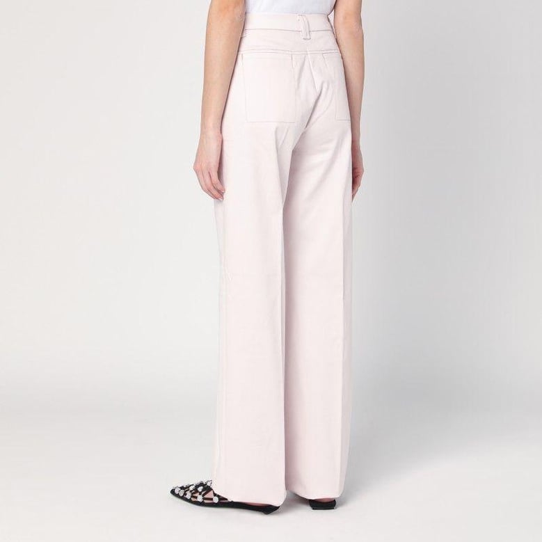 light pink alek trousers by Selfnex