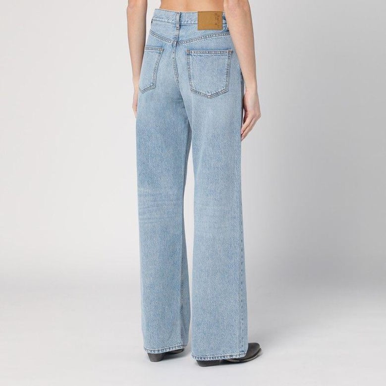 bethany light blue washed jeans by Selfnex