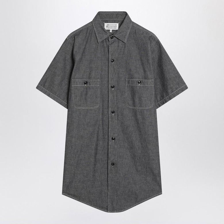 gray cotton shirt by Selfnex