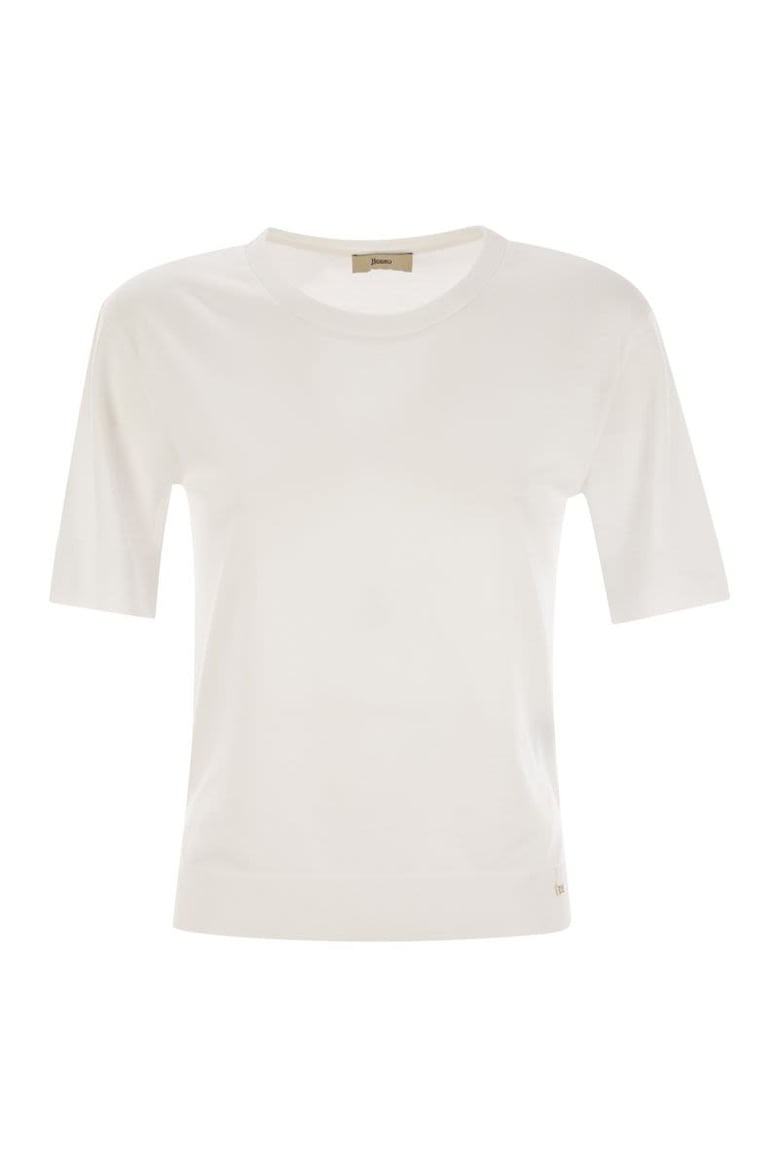 lyocell and cotton t-shirt by Selfnex