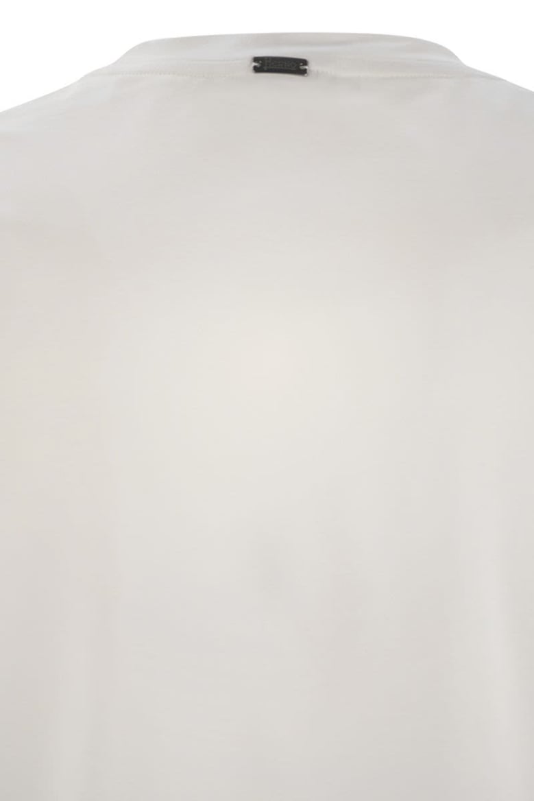 stretch cotton t-shirt by Selfnex