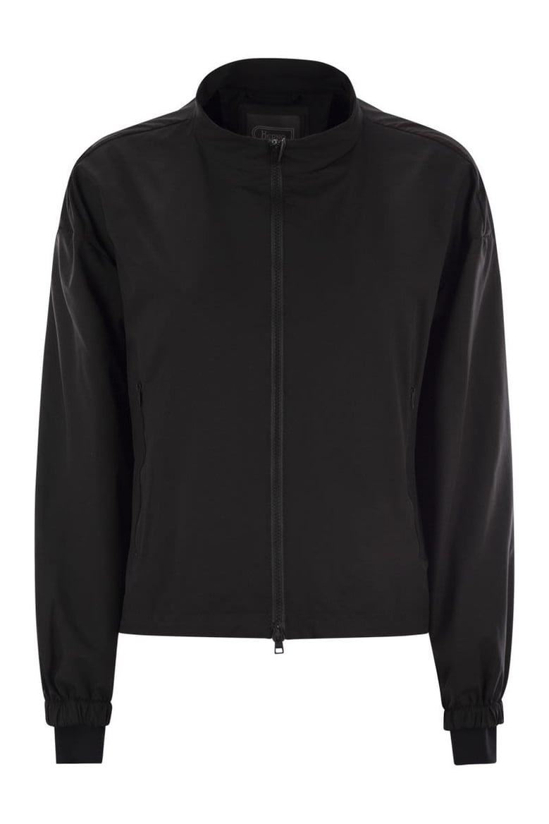 laminar bomber jacket with zip by Selfnex