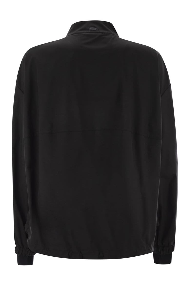 laminar bomber jacket with zip by Selfnex