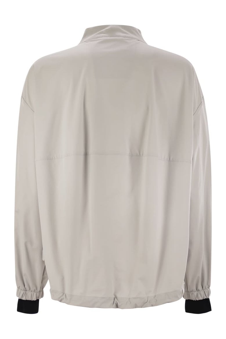 laminar bomber jacket with zip by Selfnex