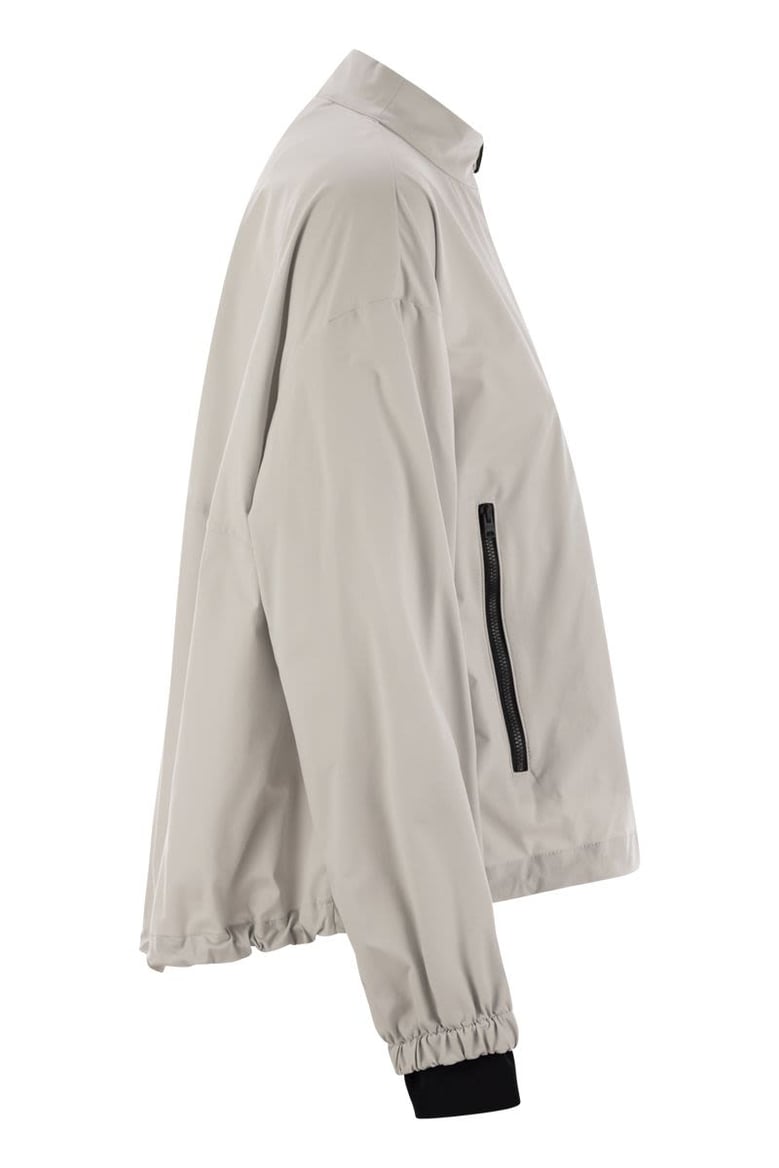 laminar bomber jacket with zip by Selfnex
