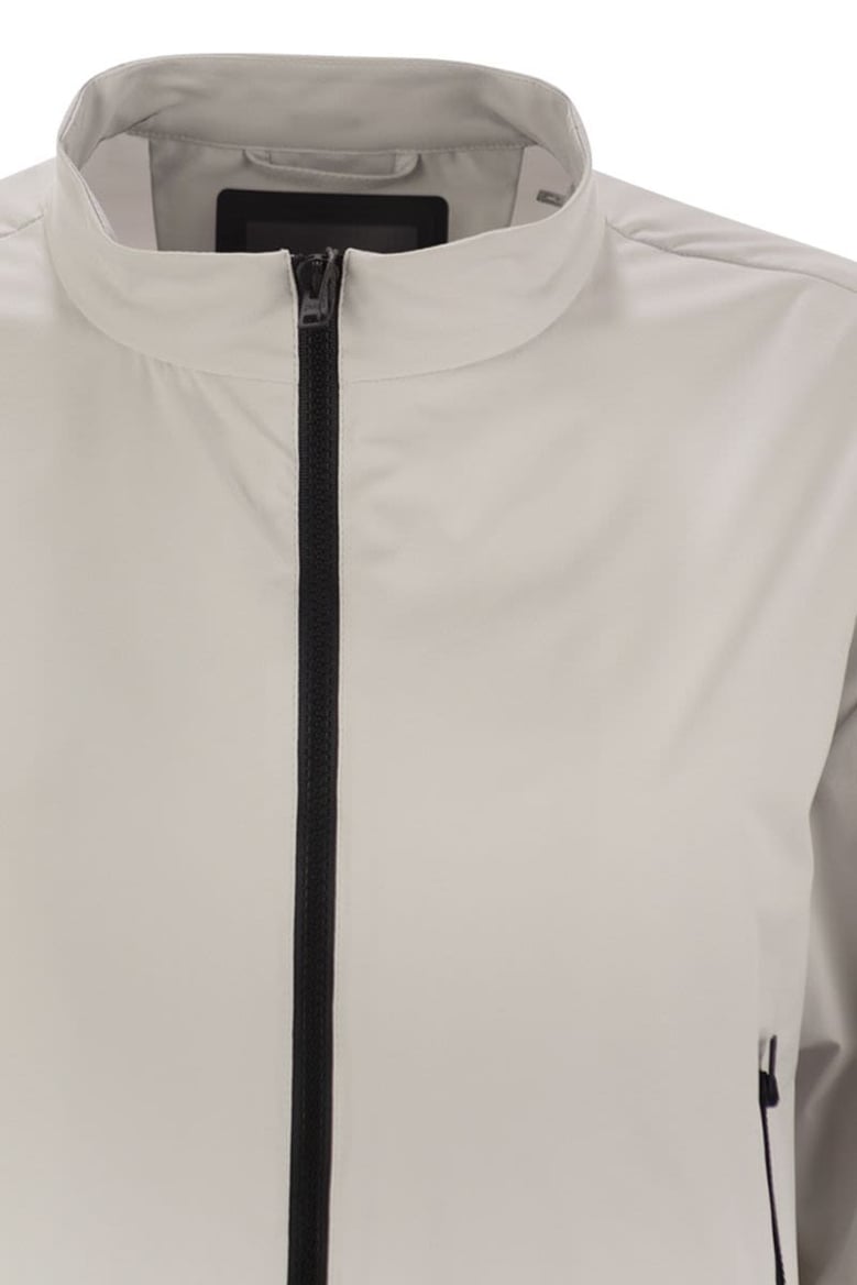 laminar bomber jacket with zip by Selfnex