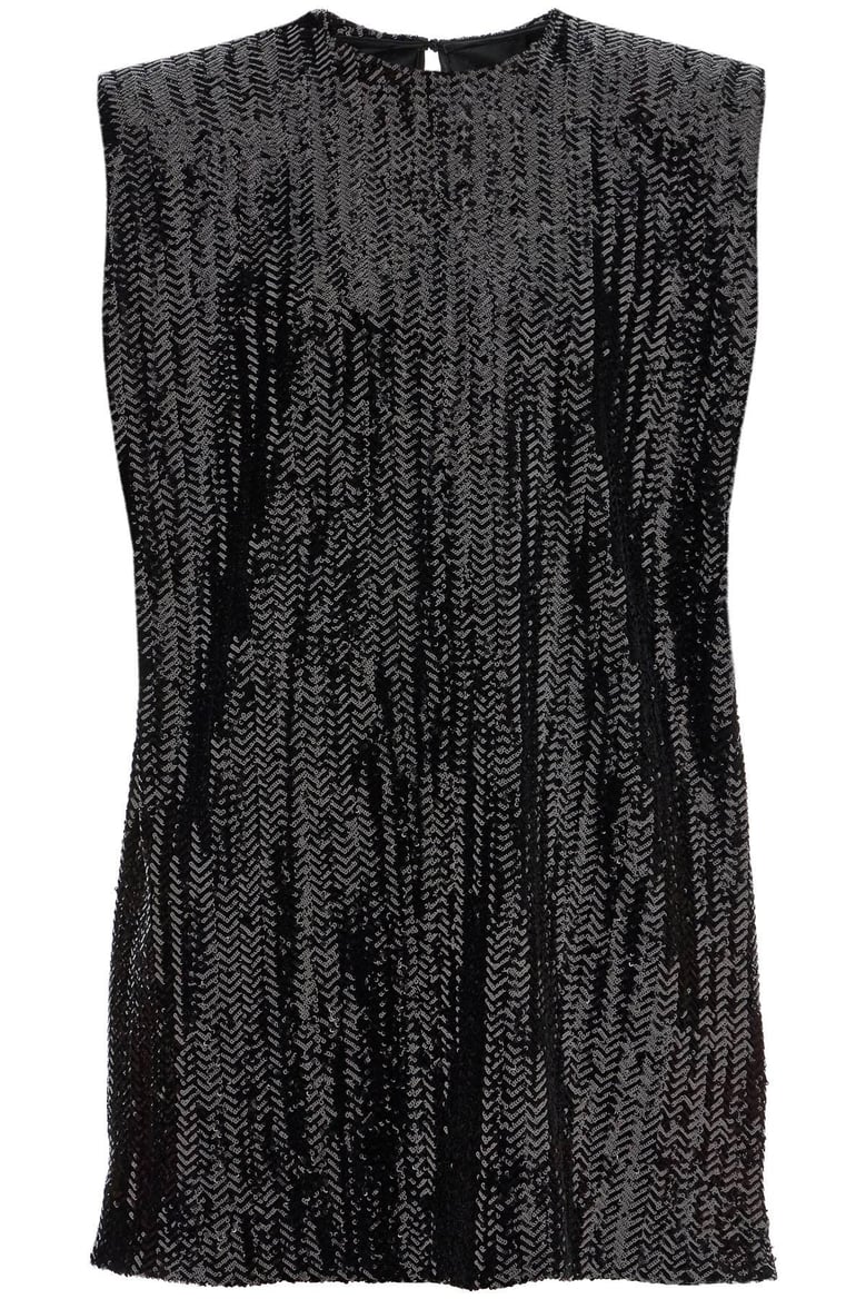 sequined mini dress by Selfnex