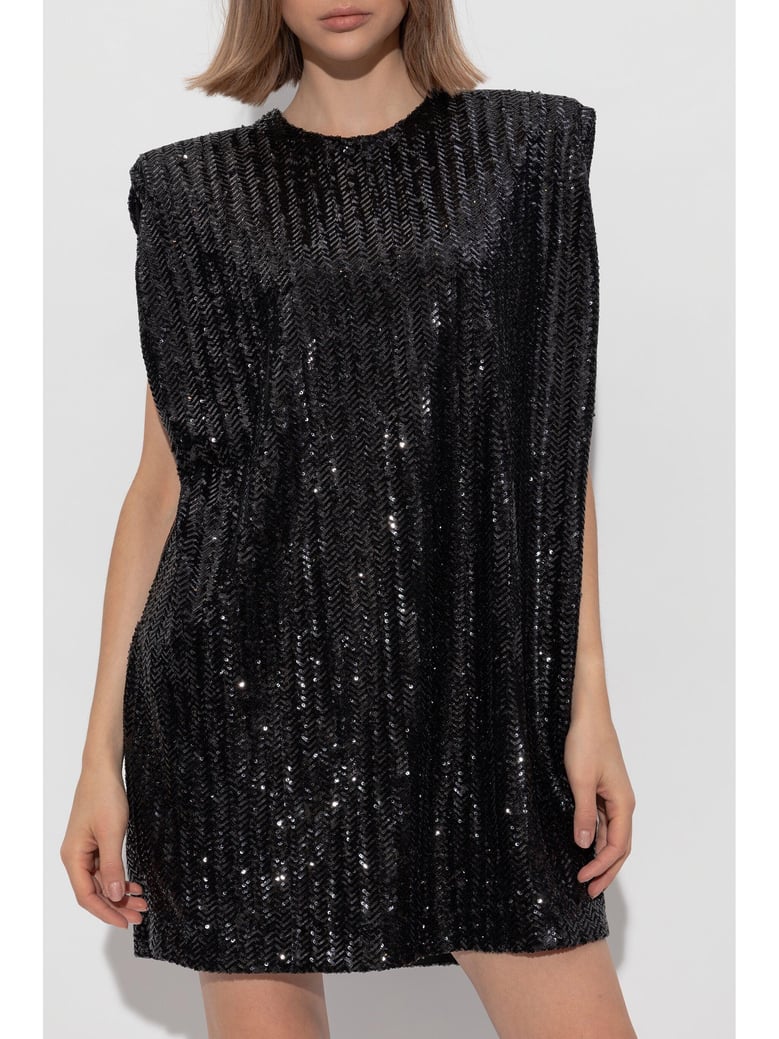 sequined mini dress by Selfnex