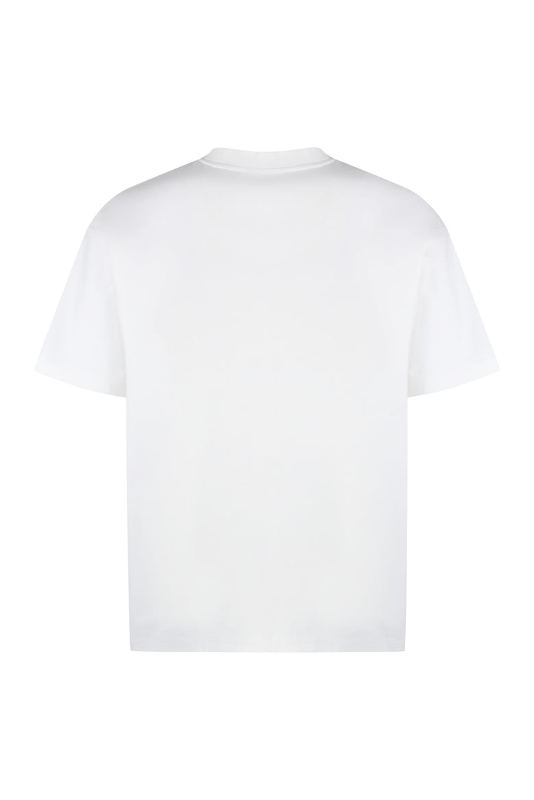 slogan classique cotton crew-neck t-shirt by Selfnex