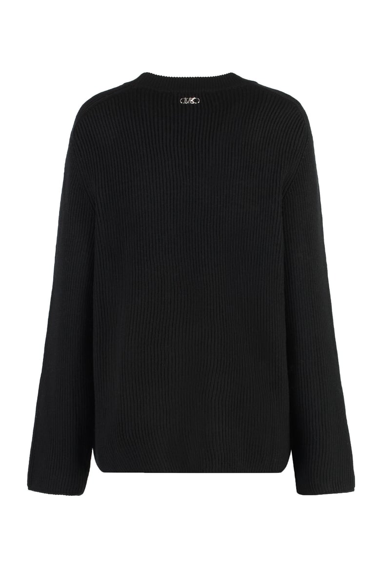 merino wool crew-neck sweater by Selfnex