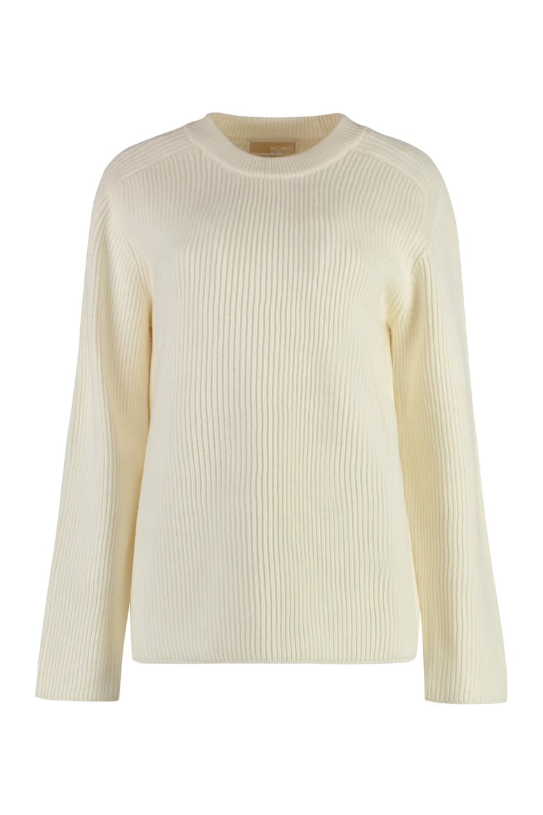 merino wool crew-neck sweater by Selfnex