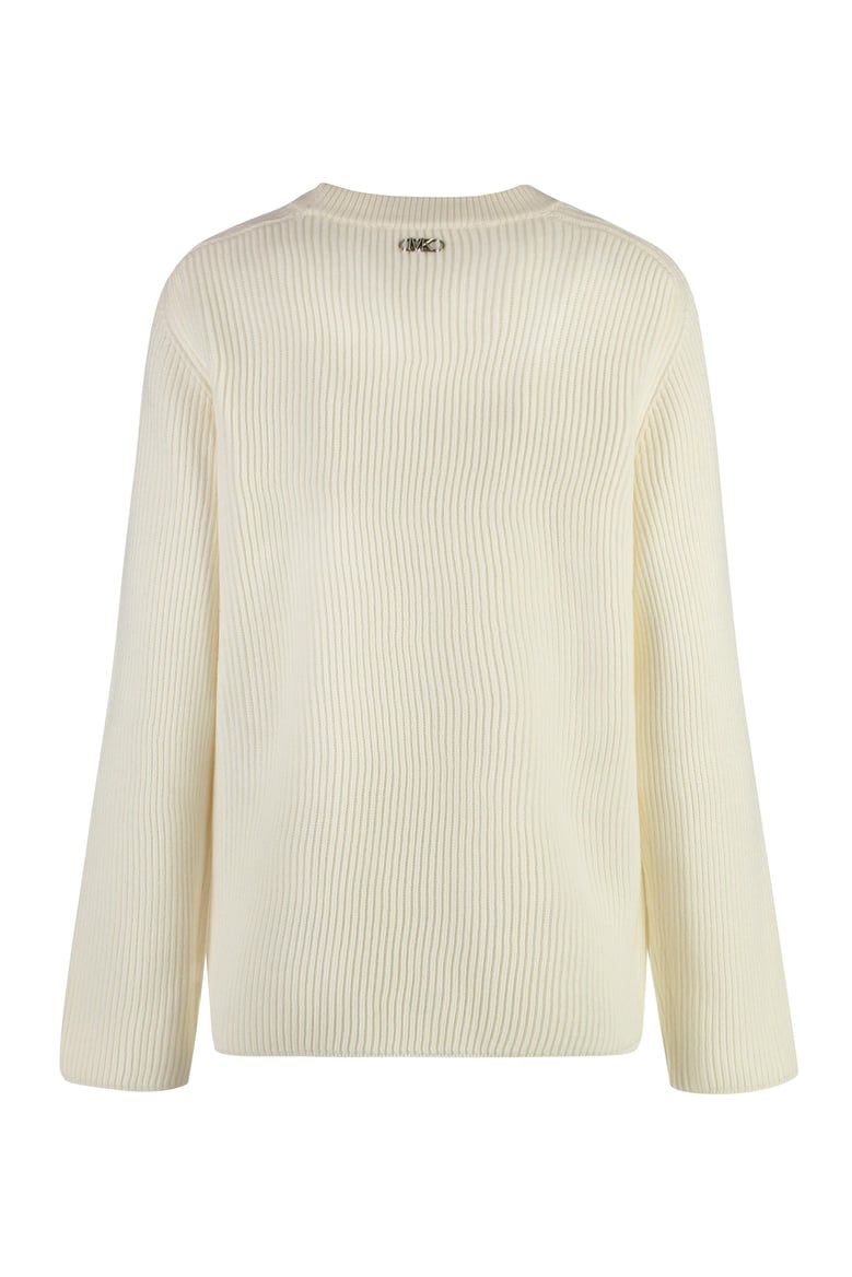 merino wool crew-neck sweater by Selfnex