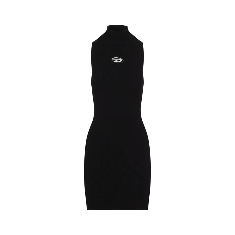 m-onervax knitted turtleneck dress by Selfnex