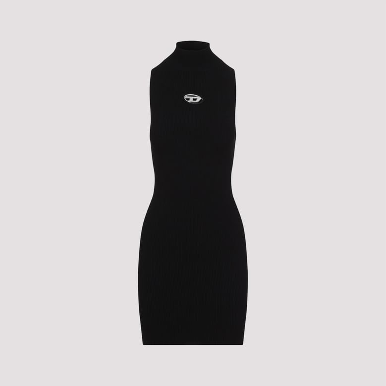 m-onervax knitted turtleneck dress by Selfnex