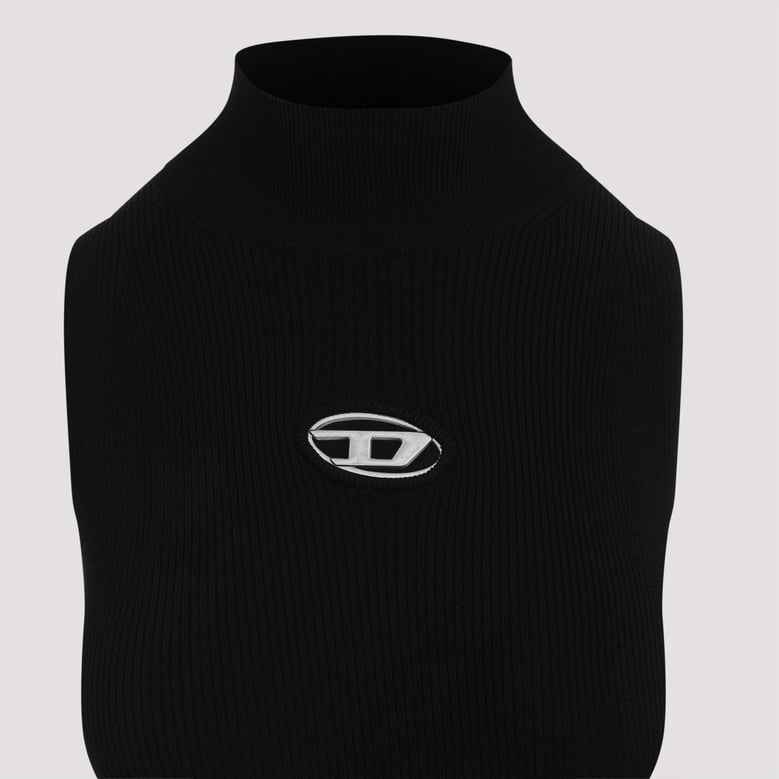 m-onervax knitted turtleneck dress by Selfnex
