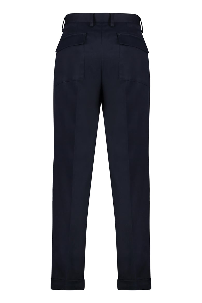 cotton blend trousers by Selfnex