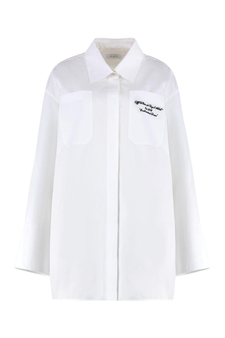 cotton shirtdress by Selfnex