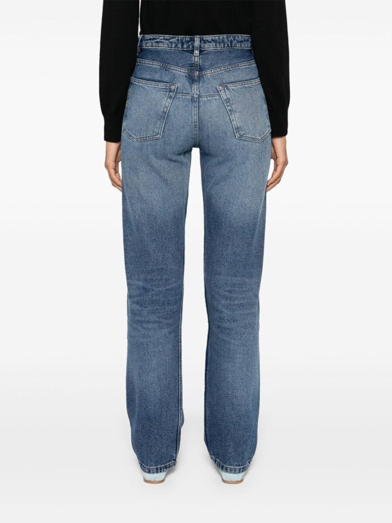 kylie straight leg jeans by Selfnex