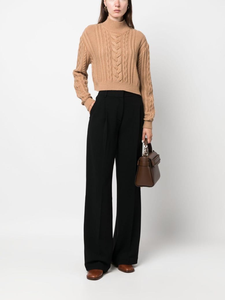 crêpe trousers by Selfnex