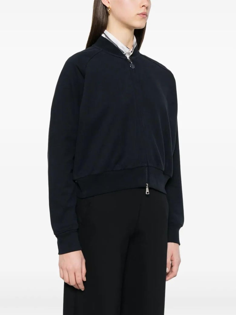 zip up cardigan by Selfnex