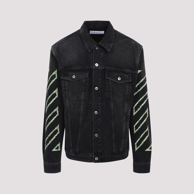 diag arr outl den skate jacket by Selfnex