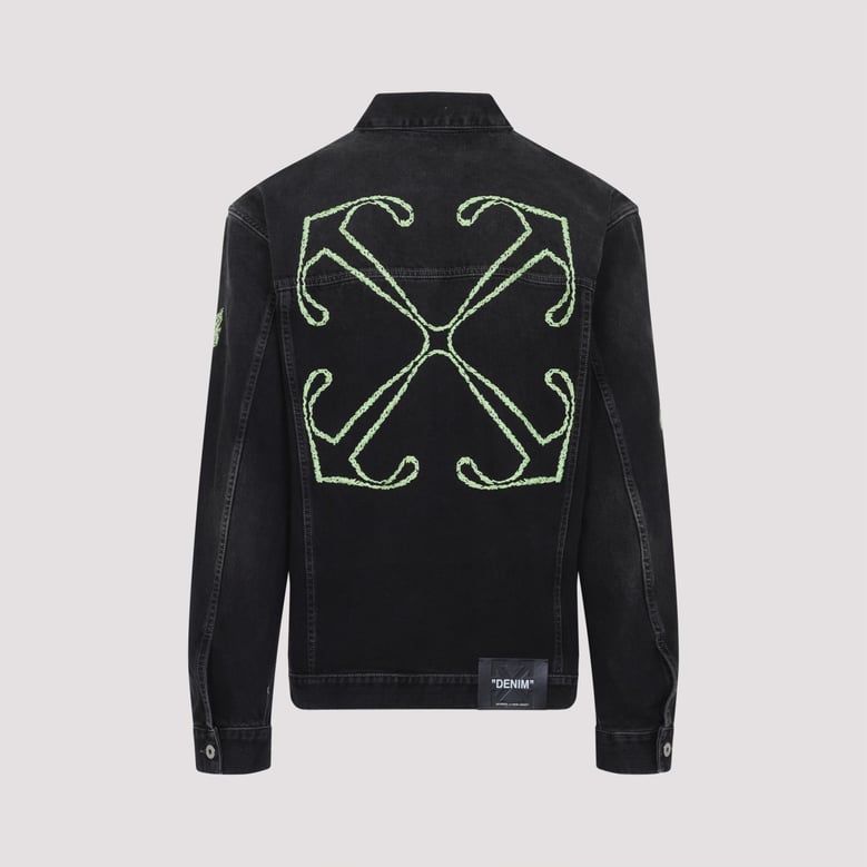 diag arr outl den skate jacket by Selfnex