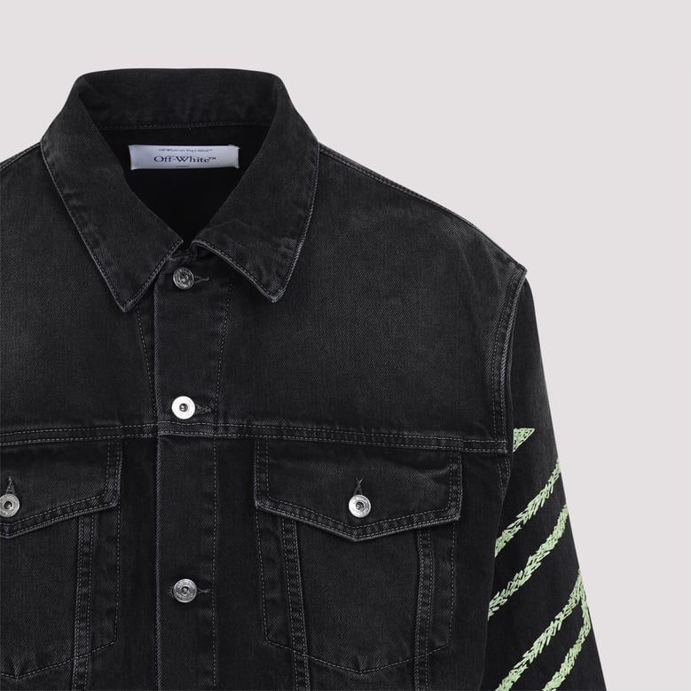 diag arr outl den skate jacket by Selfnex