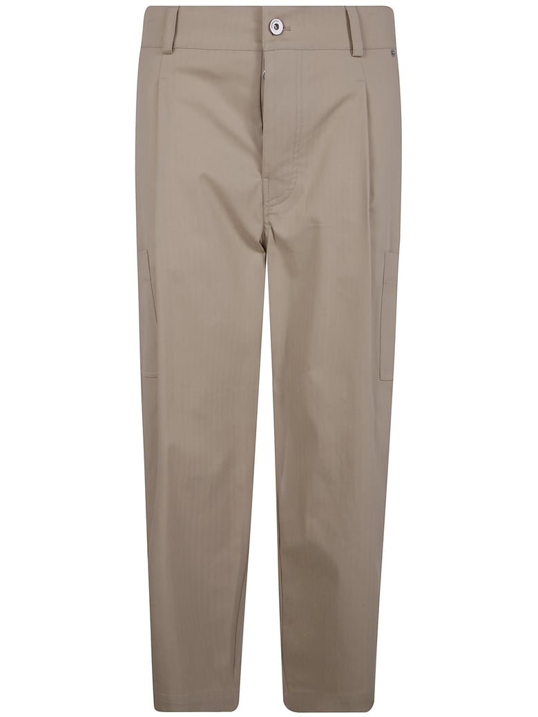 le pantalon cropped twill by Selfnex