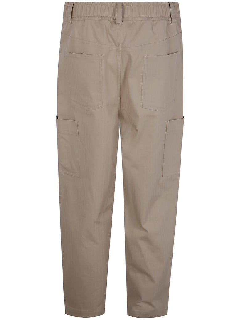 le pantalon cropped twill by Selfnex