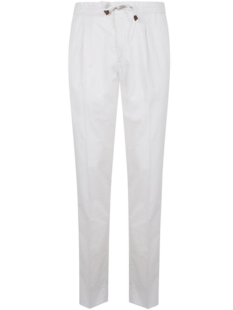 tapered fit trousers by Selfnex