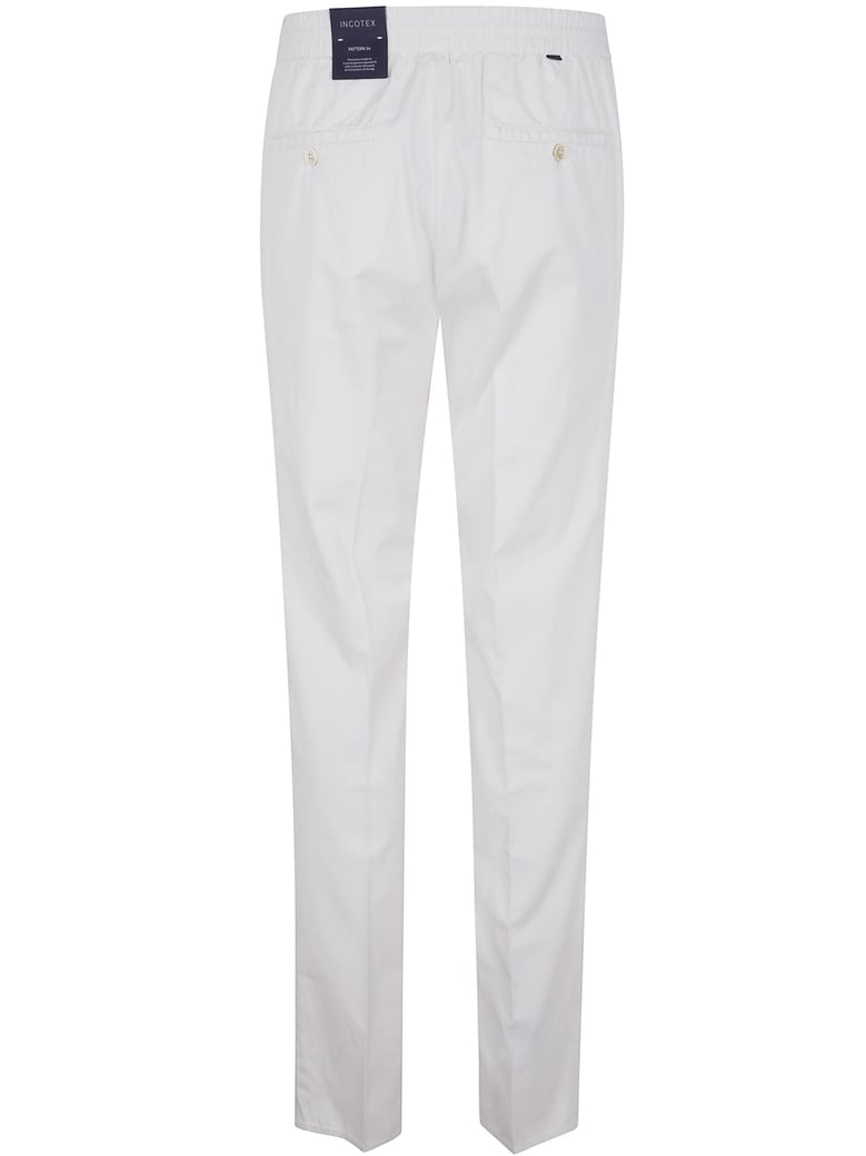 tapered fit trousers by Selfnex