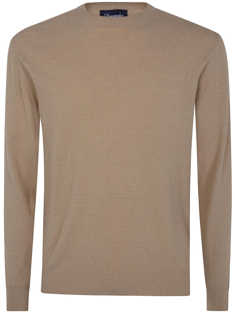 long sleeves round neck sweater by Selfnex