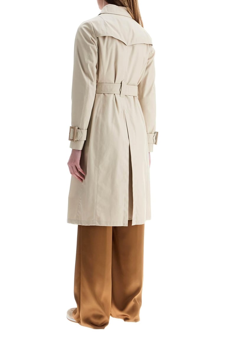 delon detta double breast trench coat by Selfnex