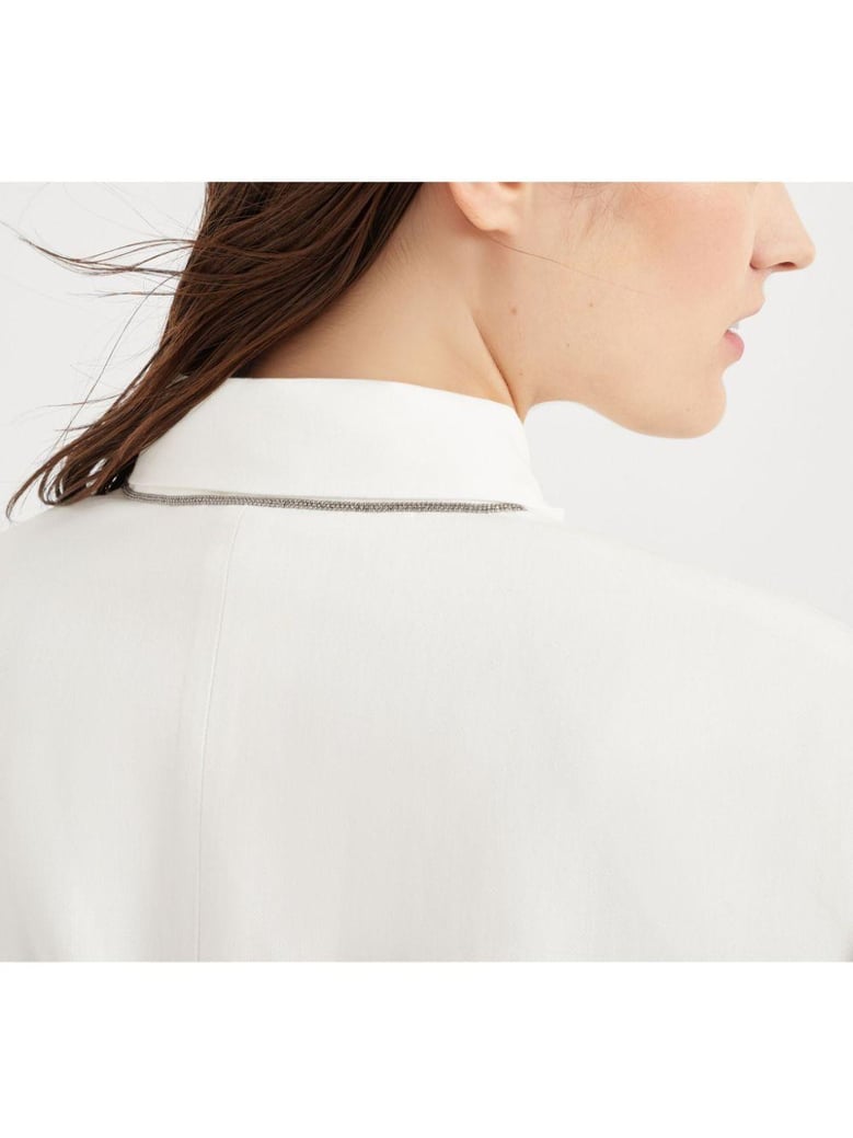 suit type belt jacket by Selfnex