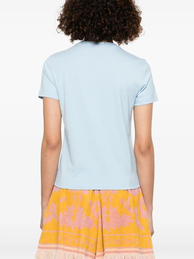 diamond column printed fitted t-shi by Selfnex