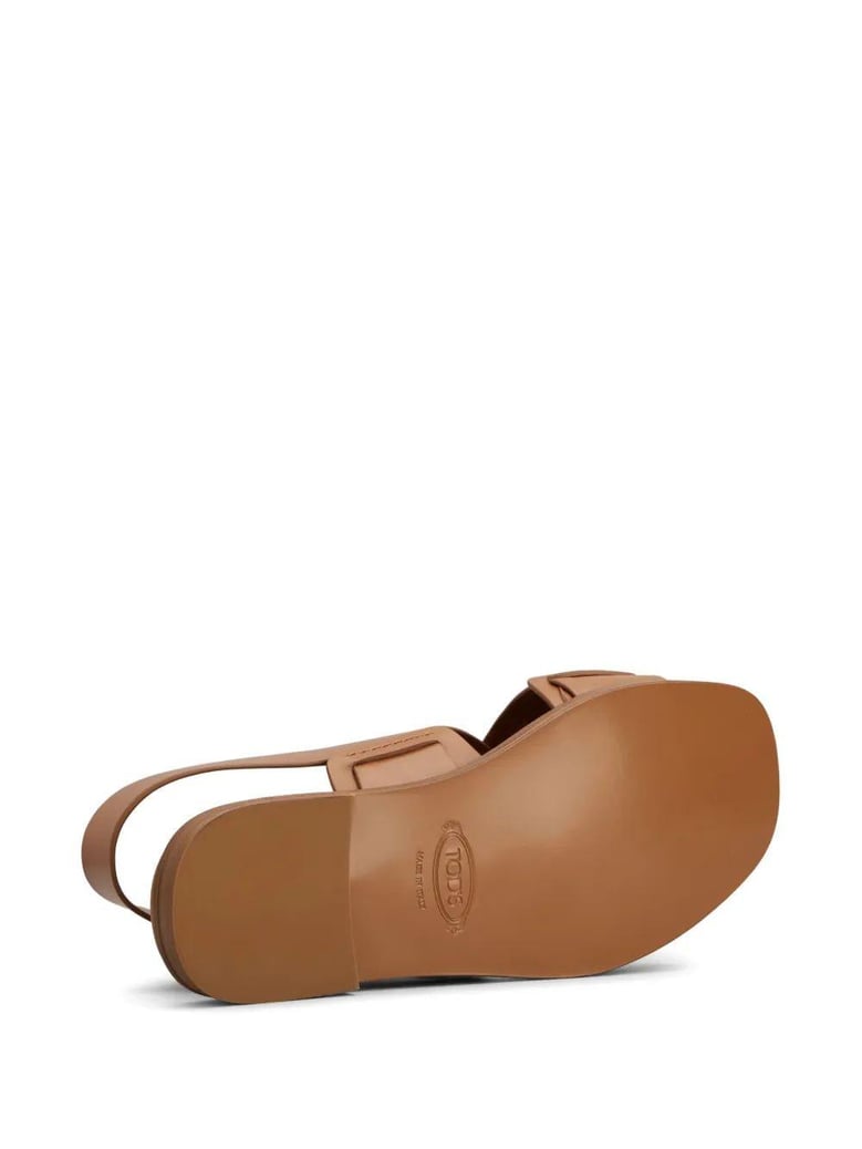 sandali donna tomaia pelle fondo cuoio by Selfnex
