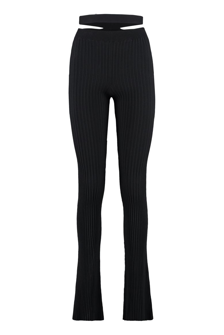 ribs knitted trousers by Selfnex