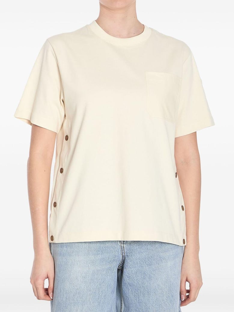 logo cotton t-shirt by Selfnex