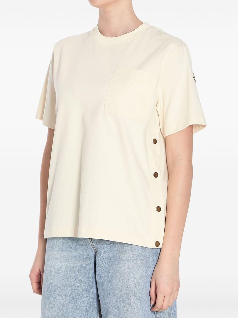 logo cotton t-shirt by Selfnex