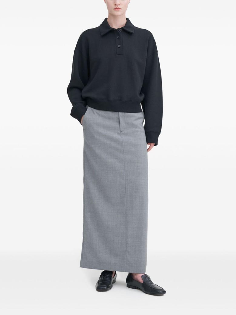 long sleeves polo shirt by Selfnex