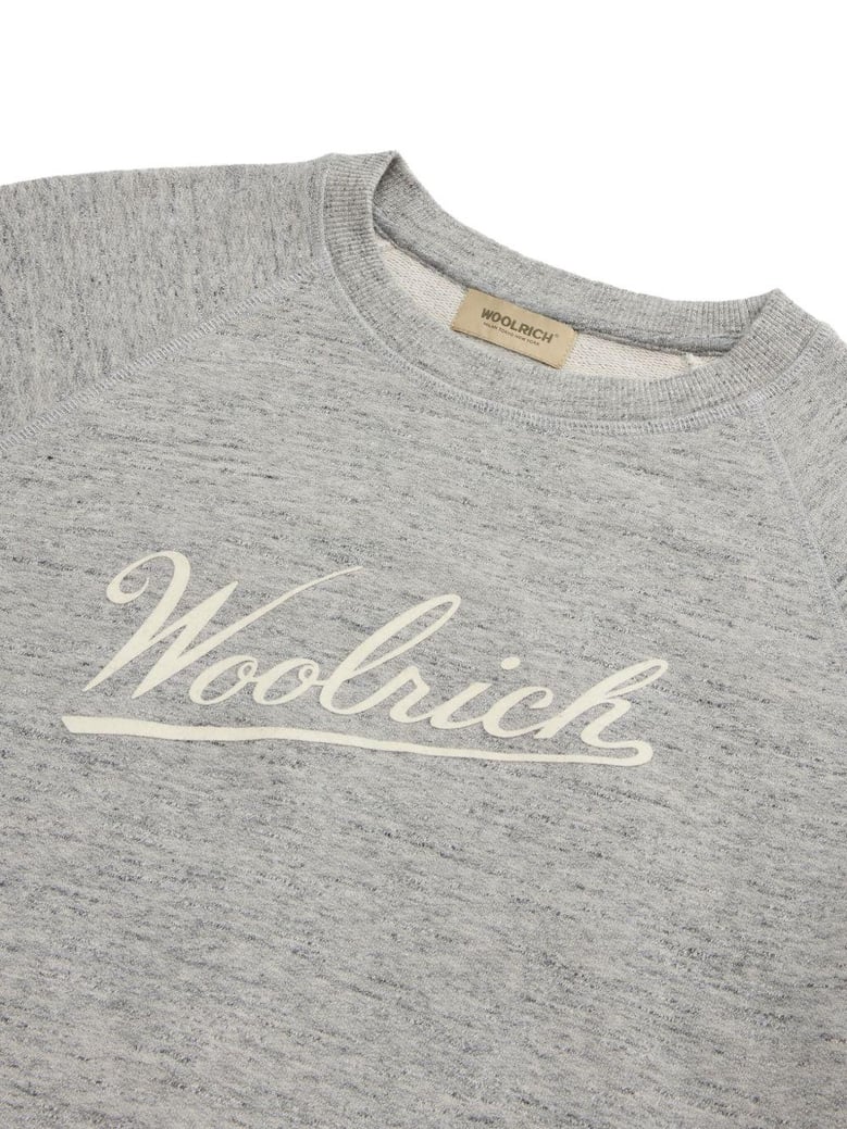logo cotton sweatshirt by Selfnex