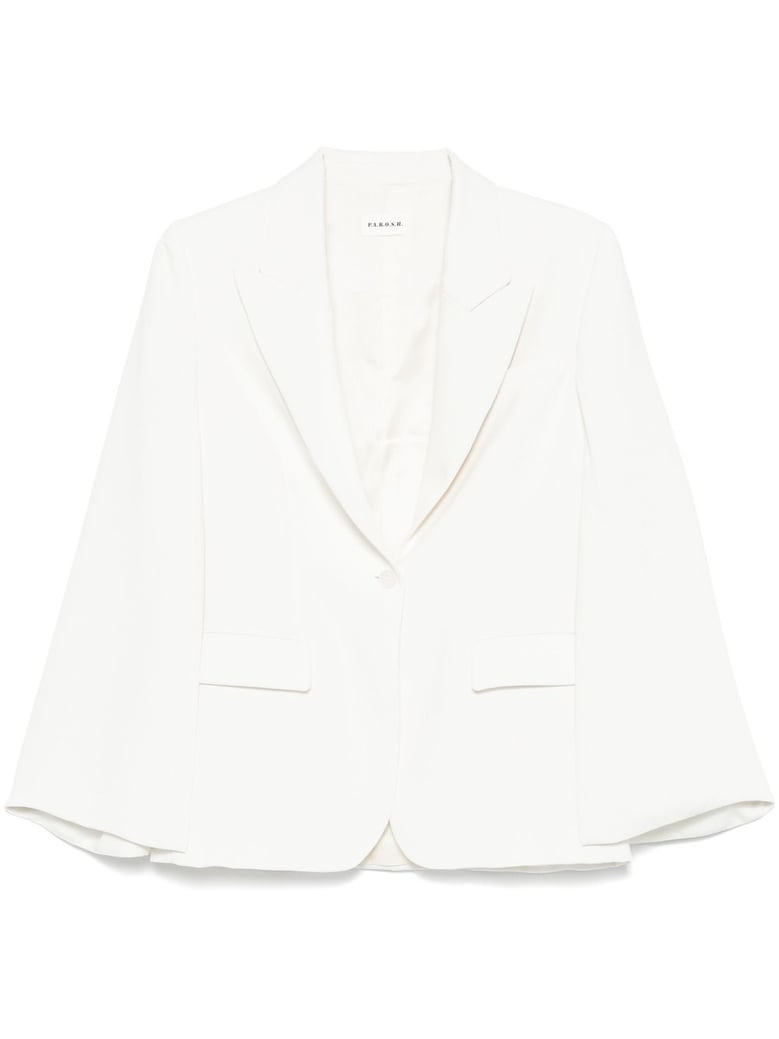 single-breasted blazer jacket by Selfnex